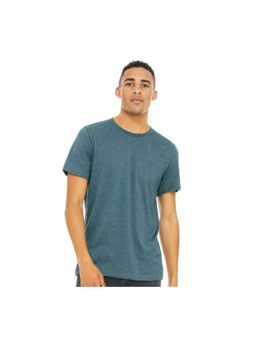 BEL-3001CVC-T-shirt col rond unisexe en jersey